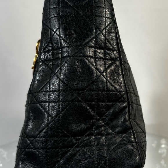 Lady Dior Lambskin Cannage Excellent Used Cond. with Dust Bag & Cert‎ Of Auth - Picture 2 of 14